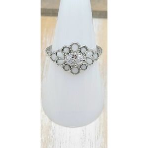 NWT $84 "Wild & Free" White Magnesite & Topaz Sz 8